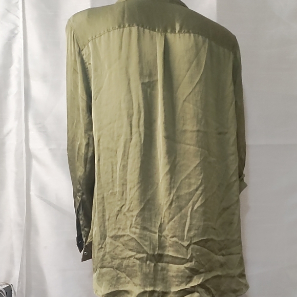 DKNY Sage Green Casual Shirt‎ - Picture 6 of 11